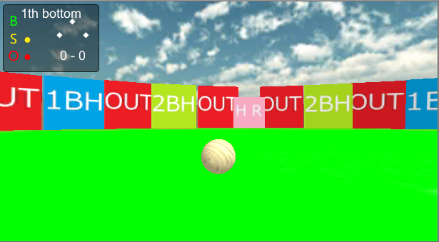 野球盤3D(BaseballBoard3D) Screen 2