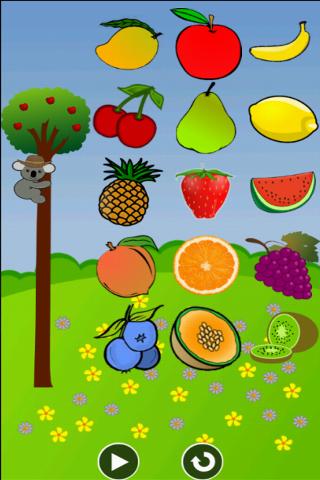 Kids Learn Fruit Touch Game