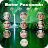 Passcode photo screen lock icon