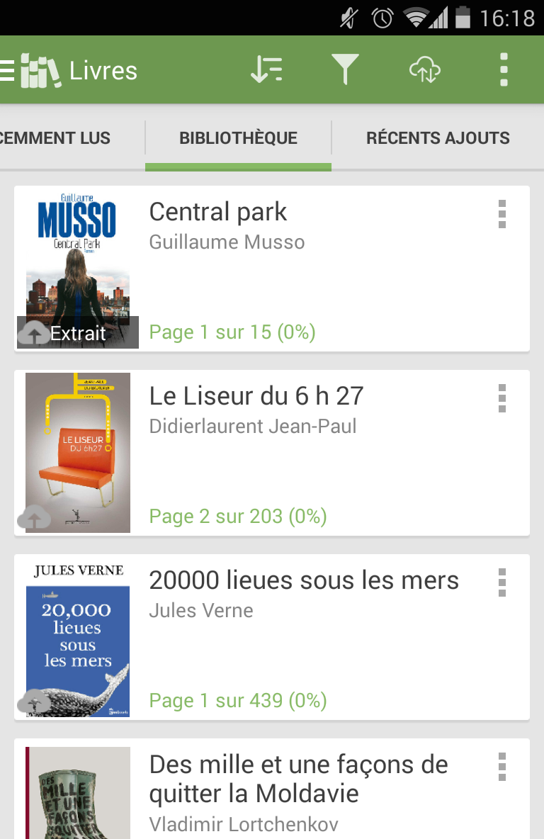 Aldiko Book Reader Premium Screen 2