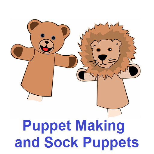 Puppet Making and Sock Puppets LOGO-APP點子