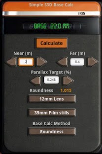 S3D Stereoscopic Base Calc v2