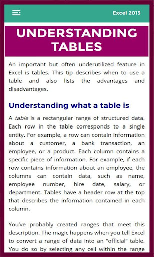 Learn Basic Excel 2013