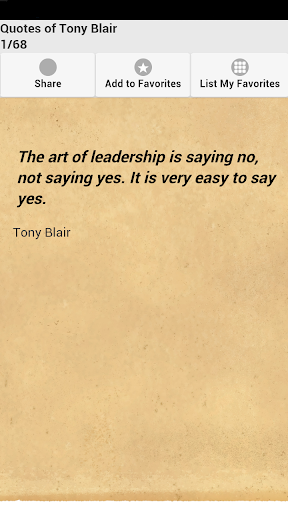 Quotes of Tony Blair