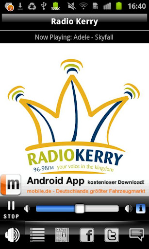 【免費音樂App】Radio Kerry-APP點子