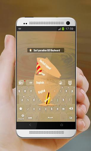 【免費個人化App】衝浪天堂 GO Keyboard-APP點子