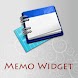 Memo Widget (Note Widget)