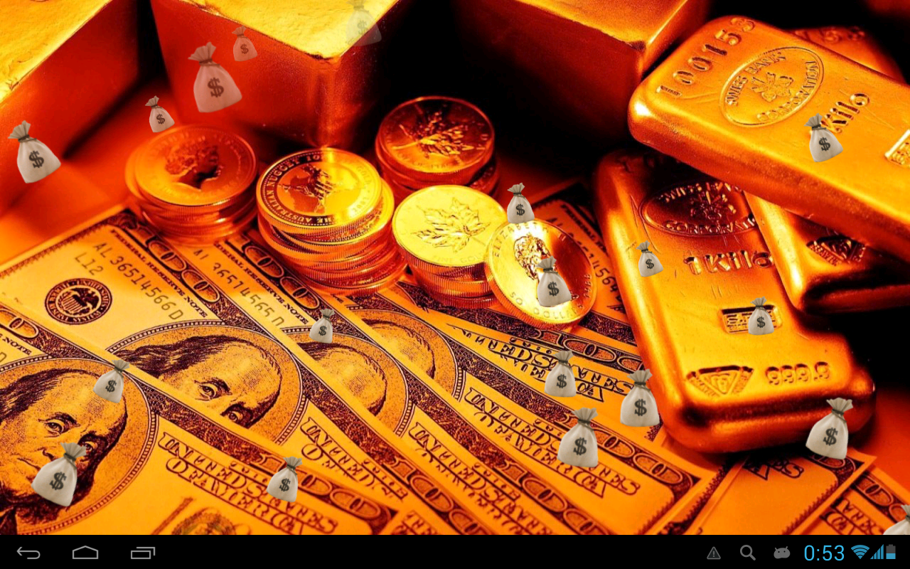 Money And Gold Live Wallpaper Android Apps On Google Play