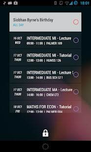 Today - Calendrier - screenshot thumbnail