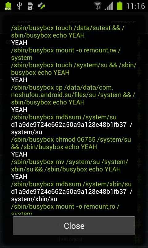 SuperSU Pro - screenshot