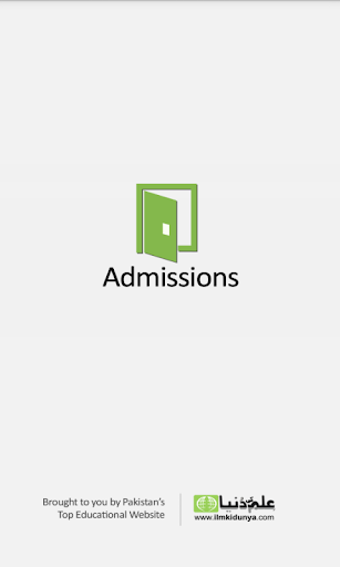 Admissions - ilmkidunya.com