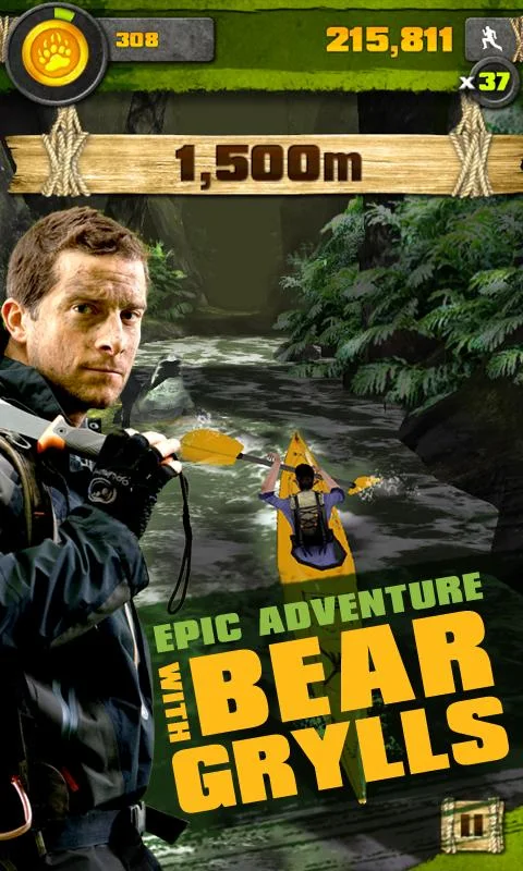  Survival Run with Bear Grylls: captura de tela 