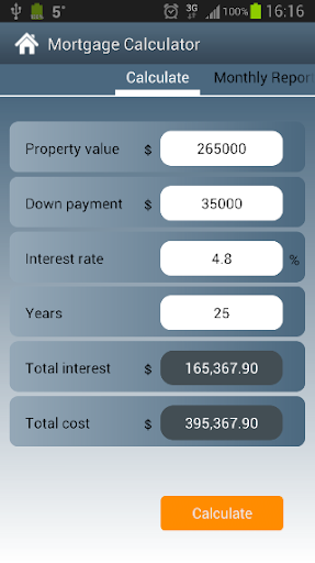 Mortgage Calculator