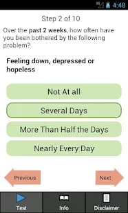   Depression Test- screenshot thumbnail   