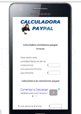 Calculadora Paypal Comisiones