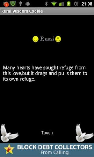 Rumi Wisdom Cookie