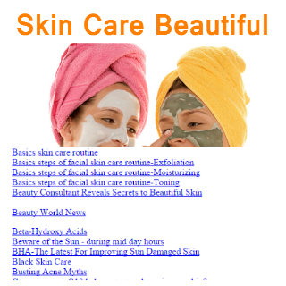 Skin Care Beautiful