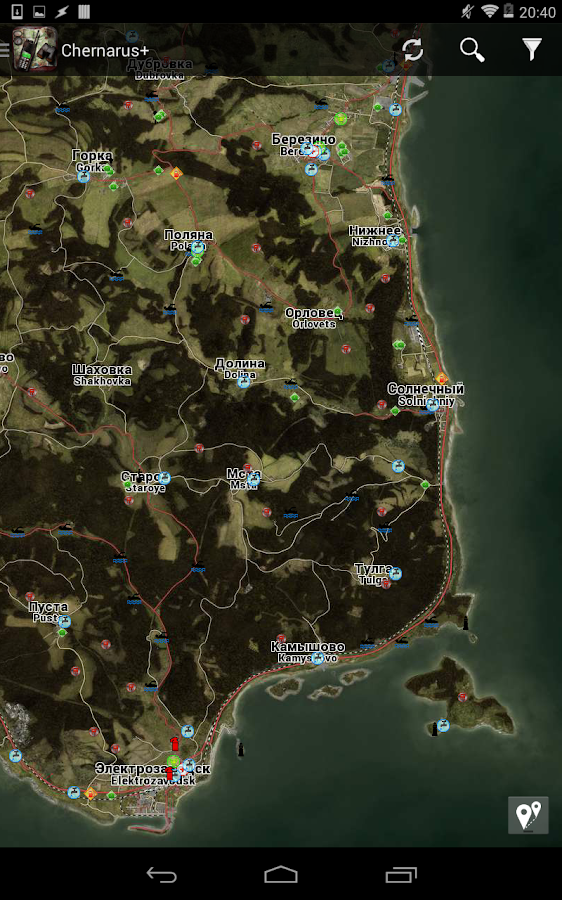 iZurvive Map for DayZ Android Apps on Google Play