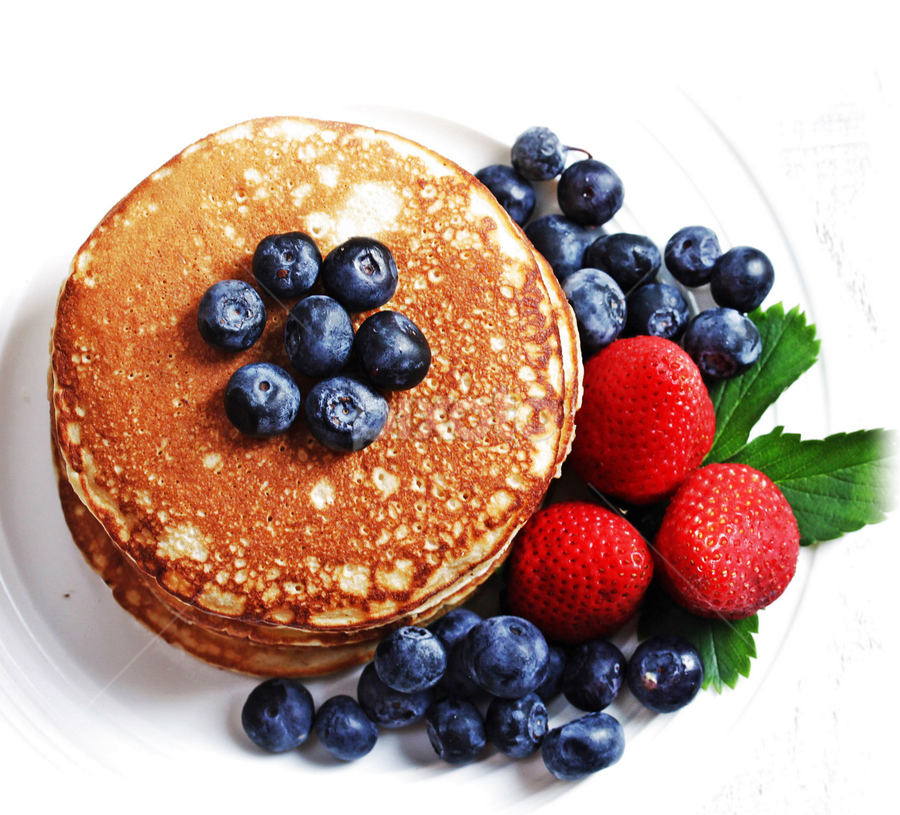 Pancakes stack by Vrinda Mahesh - Food & Drink Plated Food