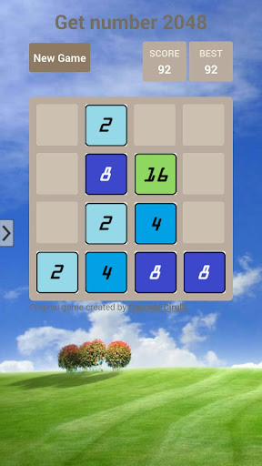 Get Number 2048 Puzzle