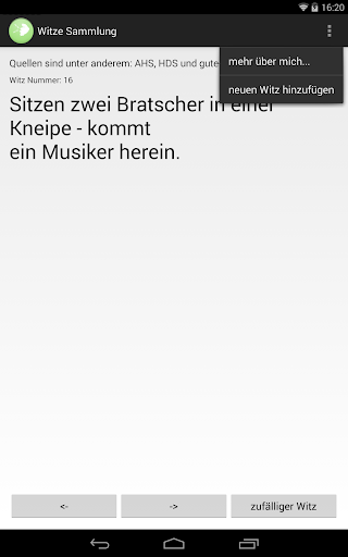 【免費娛樂App】Witze Sammlung-APP點子