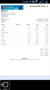Invoices with myoffice & print Screenshots 3