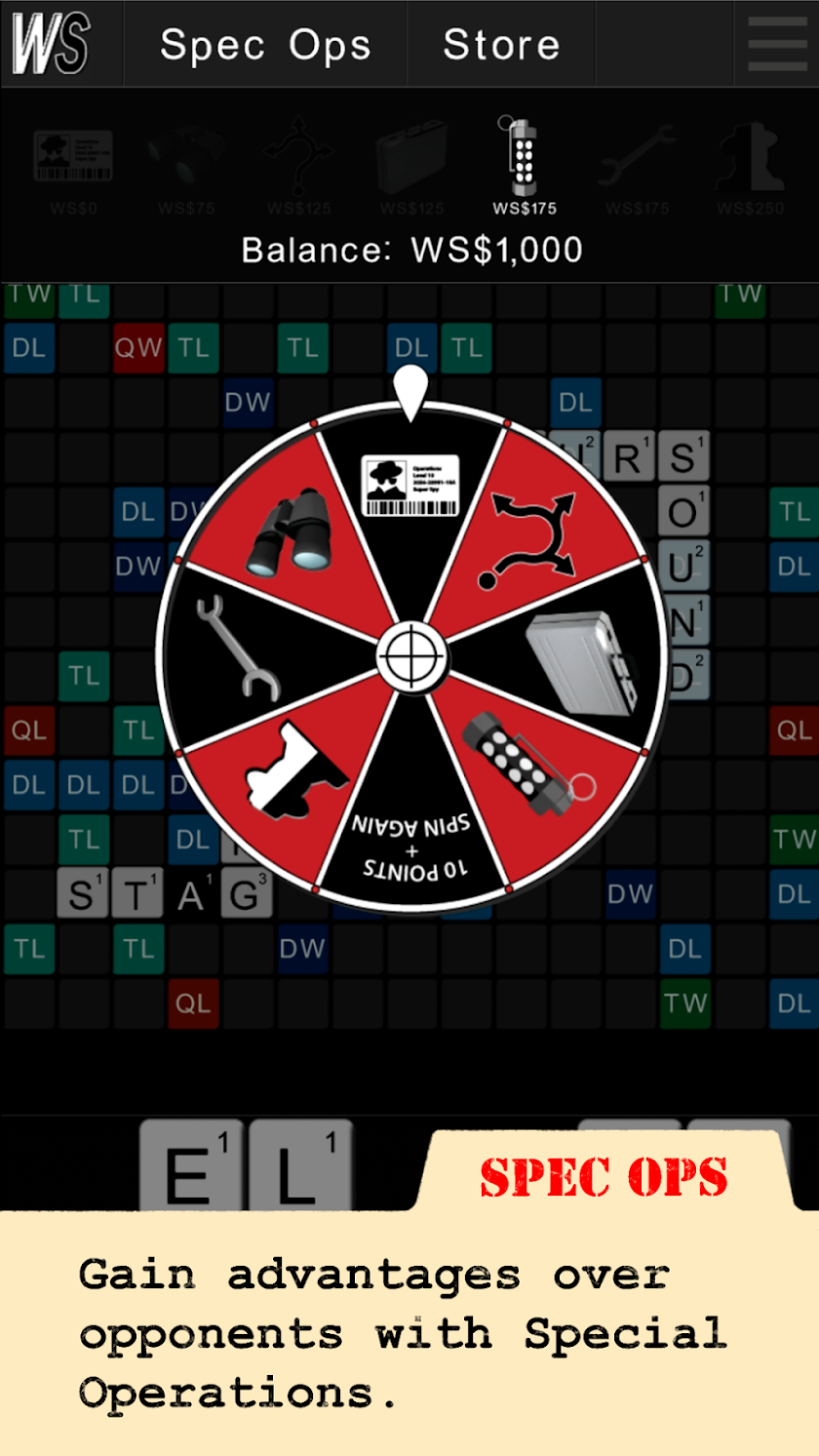 Wordspionage Screen 2