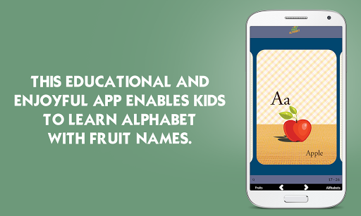 Fruit Alphabet for Kids