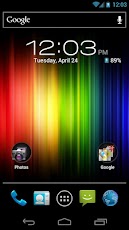 Digital Clock Widget (ICS)