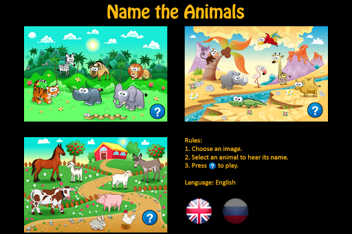 Name the Animals