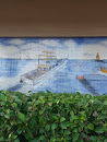 Boat Mural