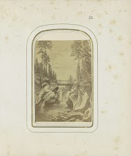 Fotoreproductie van een prent van de Rottenbacher molen bij Ischl