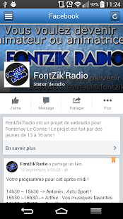 FontZik'Radio Screenshots 1