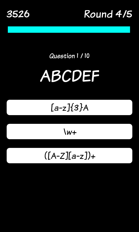 Android application RegExpert screenshort