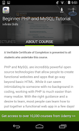 Learn PHP & MySQL by Udemy poster 5