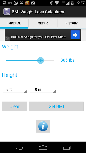 BMI Weight Loss Calculator