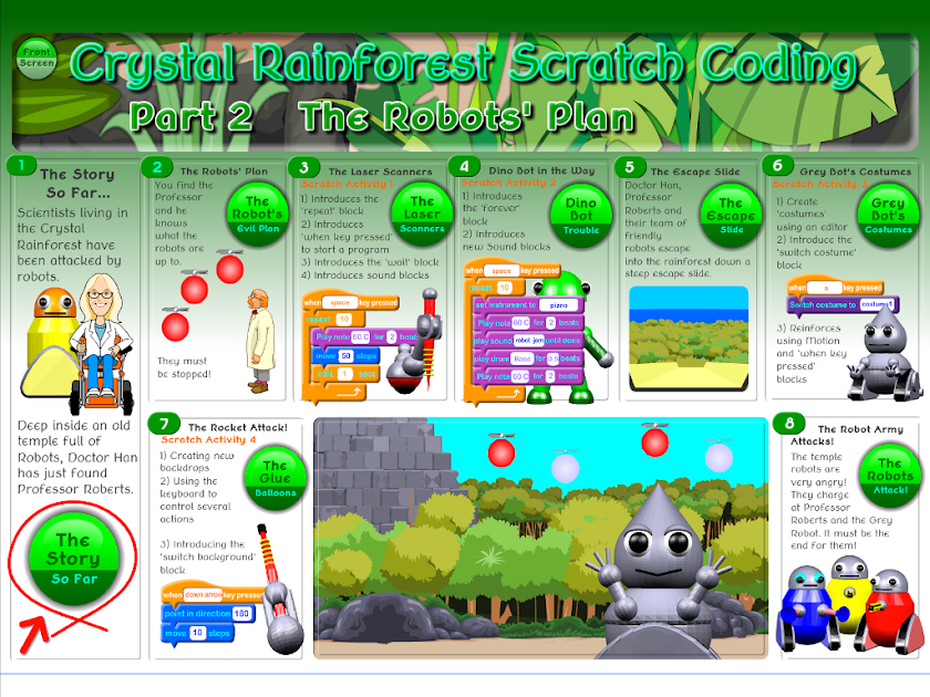 Crystal Rainforest Scratch 2 Screen 2
