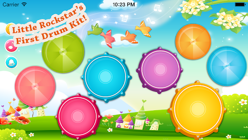 Android application Baby Drums Musical Game screenshort