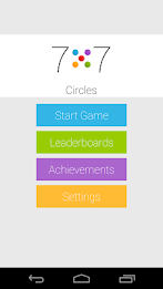 7X7 circles poster 1