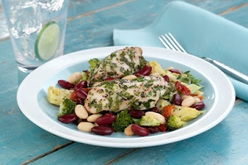 Calabrian-Style Chicken with Beans