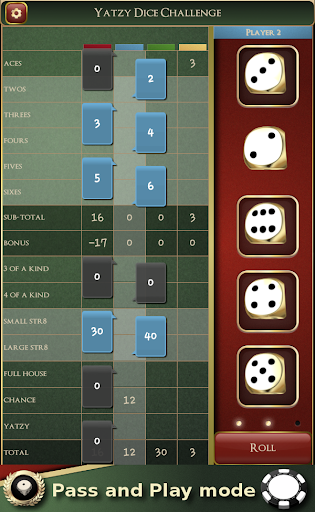 【免費棋類遊戲App】Yatzy Dice Challenge-APP點子