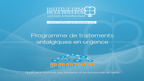Android application Douleur et Urgences screenshort