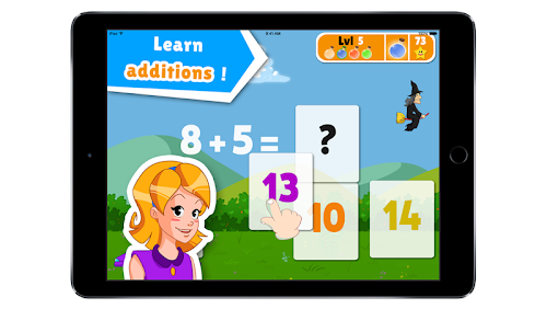 Android application Learning Addition screenshort