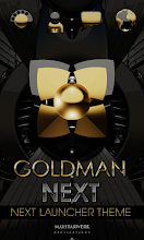 gold man Next Launcher Theme APK Download for Android