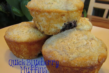 Quick Blueberry Muffins