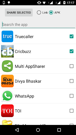 Multi App Sharer