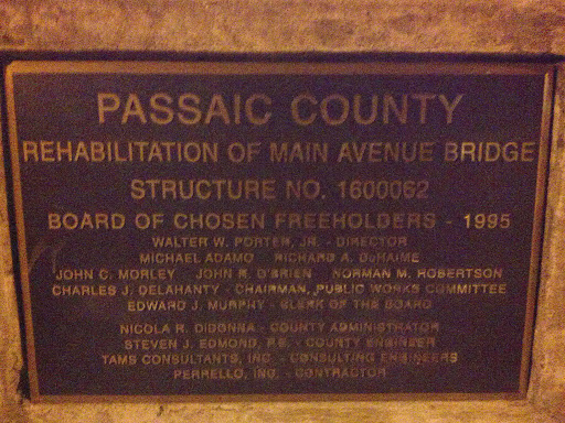 Passaic County Rehabilitation of  Main Ave Bridge