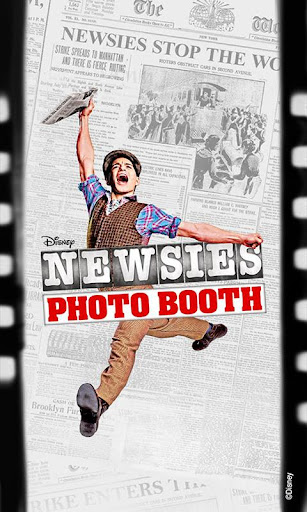 Newsies Photo Booth