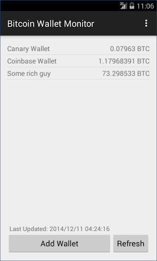 Bitcoin Wallet Monitor