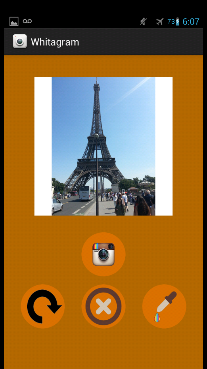 Whitagram for Android Screen 2